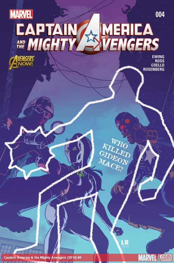 Cover of Captain America & The Mighty Avengers (2014) - #4