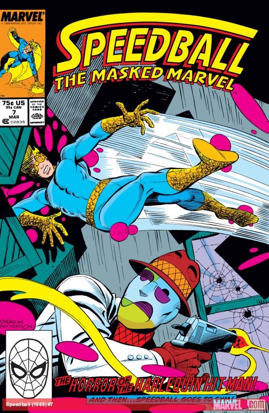 Cover of Speedball (1988) - #7