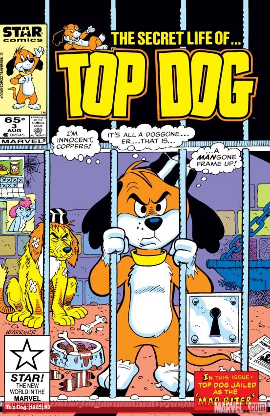 Cover of Top Dog (1985) - #3