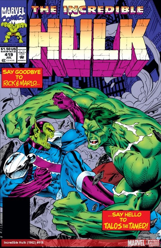 Cover of Incredible Hulk (1962) - #419
