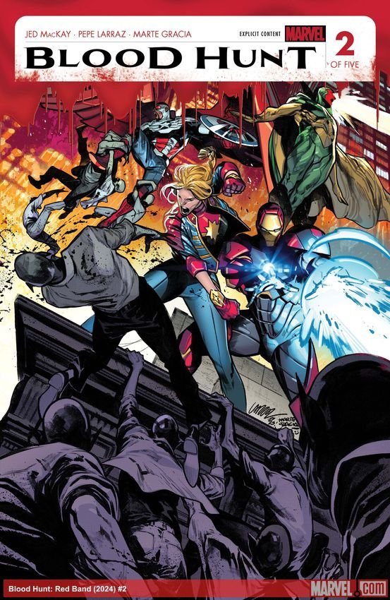 Cover of Blood Hunt: Red Band (2024) - #2