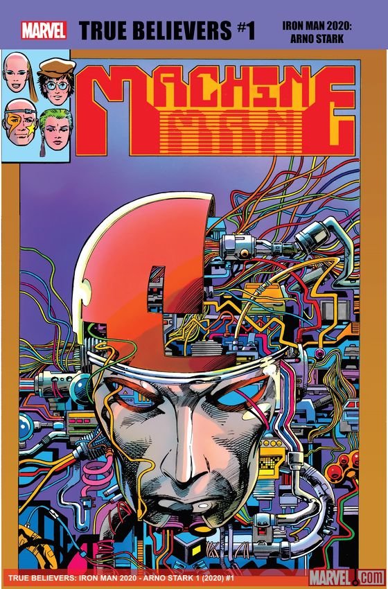 Cover of True Believers: Iron Man 2020 - Arno Stark (2020) - #1