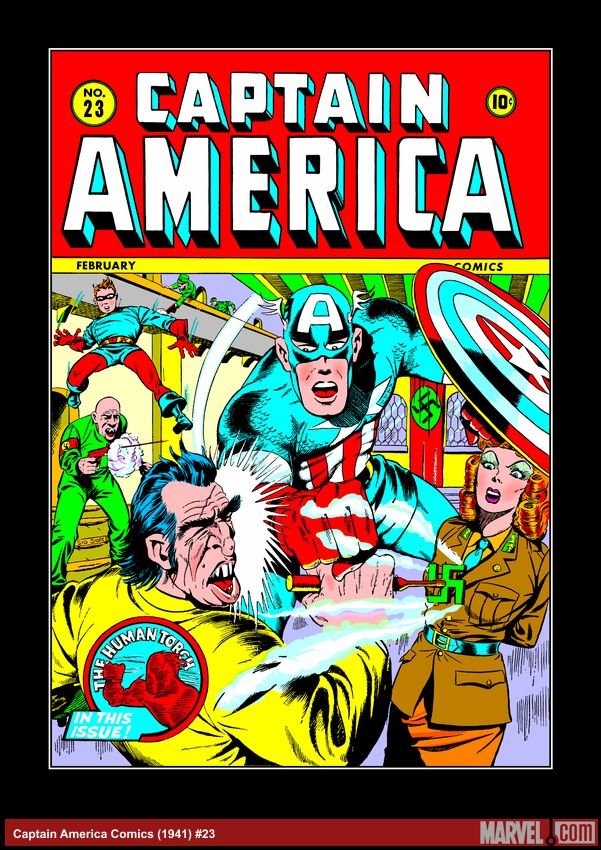 Cover of Captain America Comics (1941) - #23