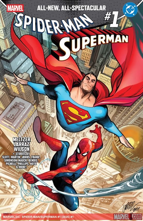 Cover of Marvel/Dc: Spider-Man/Superman (2026) - #1