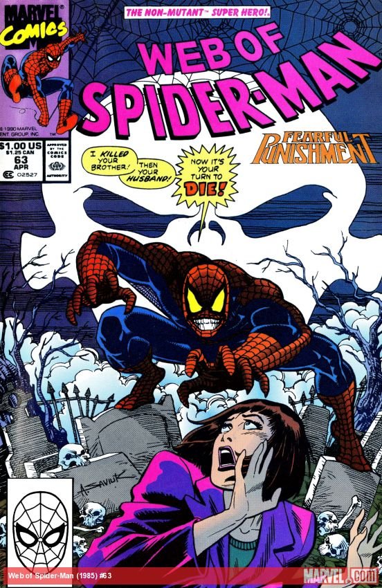 Cover of Web Of Spider-Man (1985) - #63