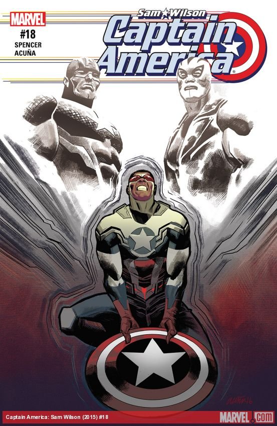 Cover of Captain America: Sam Wilson (2015) - #18