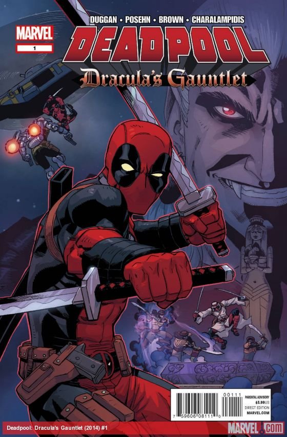 Cover of Deadpool: Dracula's Gauntlet (2014) - #1