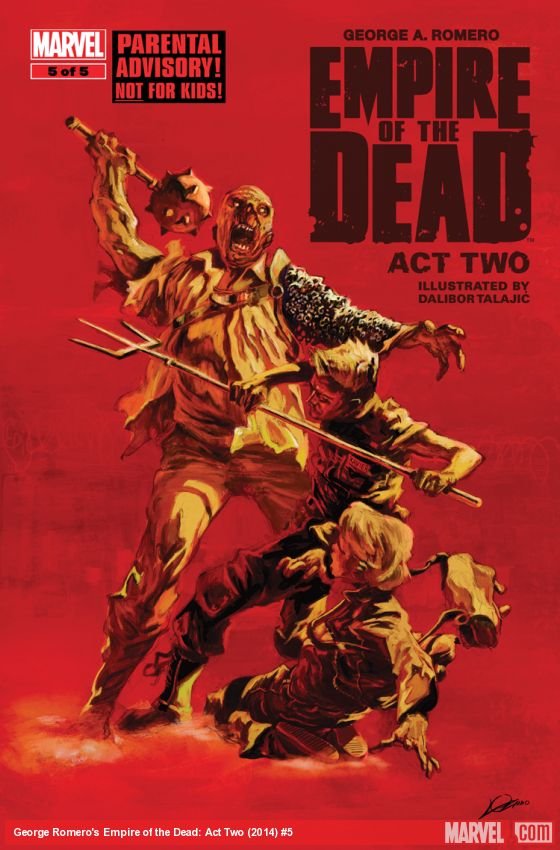 Cover of George Romero's Empire Of The Dead: Act Two (2014) - #5