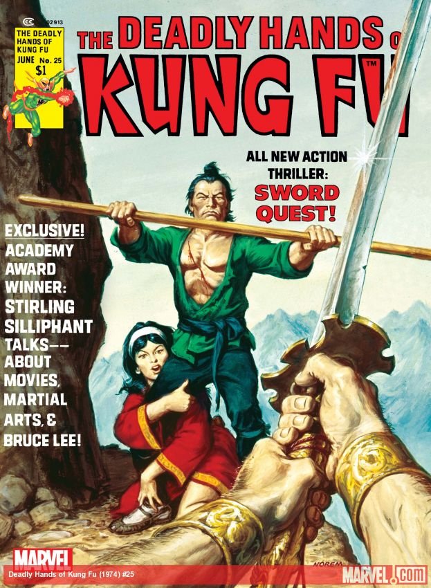 Cover of Deadly Hands Of Kung Fu (1974) - #25