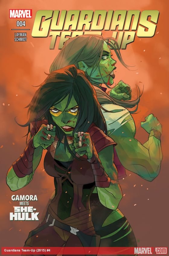 Cover of Guardians Team-Up (2015) - #4