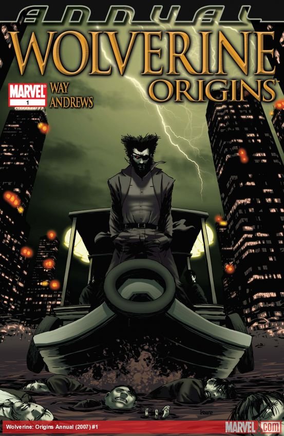 Cover of Wolverine Origins Annual (2007) - #1