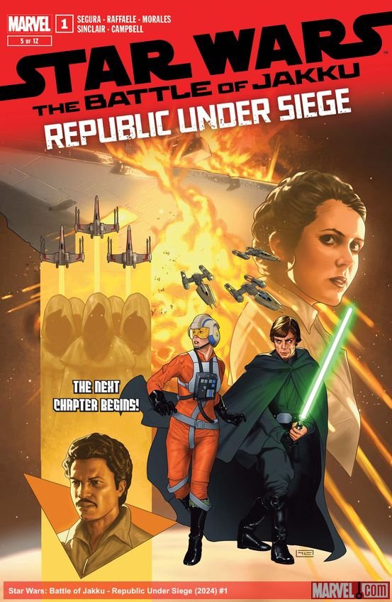 Cover of Star Wars: Battle Of Jakku - Republic Under Siege (2024) - #1