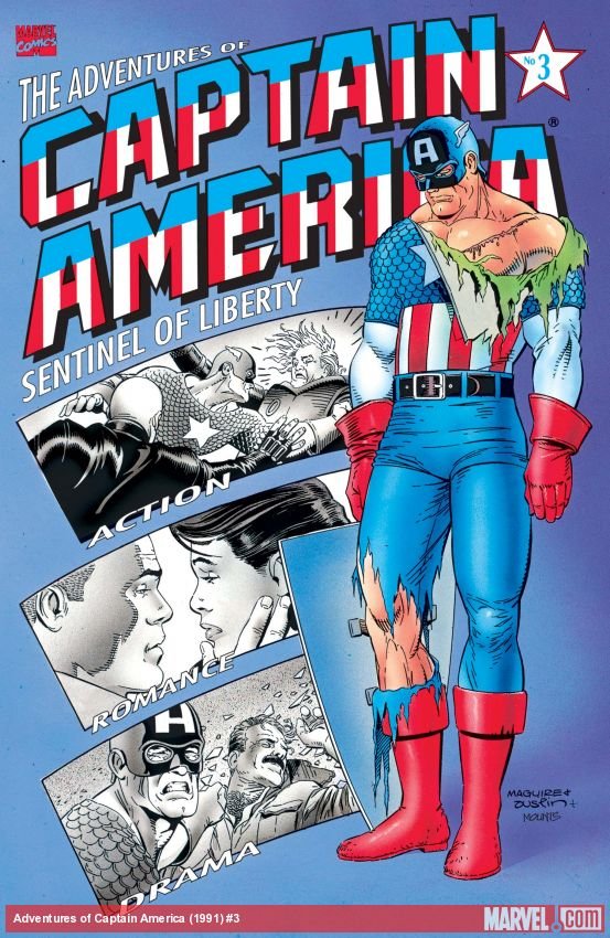 Cover of Adventures Of Captain America (1991) - #3