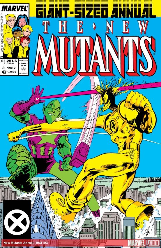 Cover of New Mutants Annual (1984) - #3