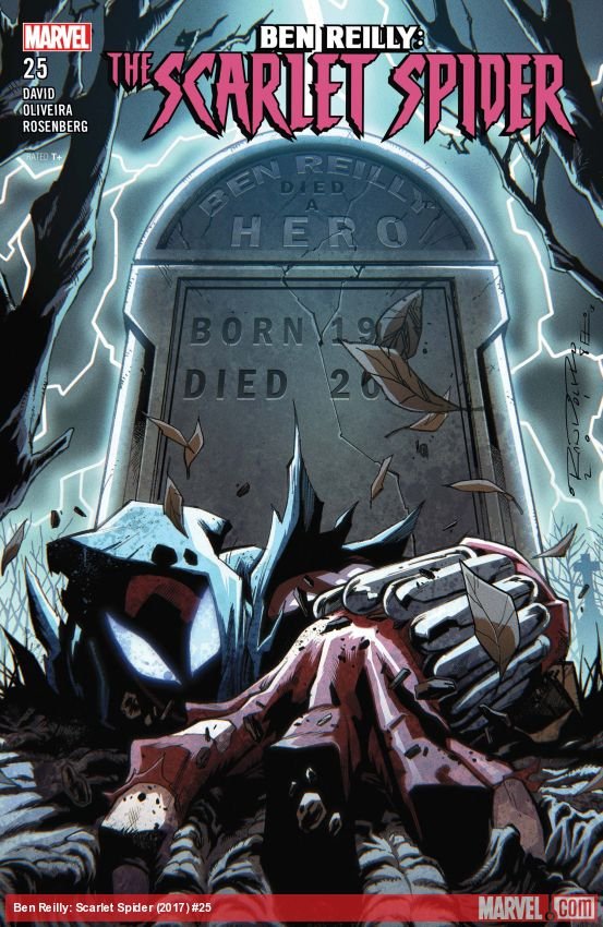 Cover of Ben Reilly: Scarlet Spider (2017) - #25
