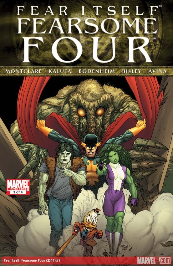 Cover of Fear Itself: Fearsome Four (2011) - #1