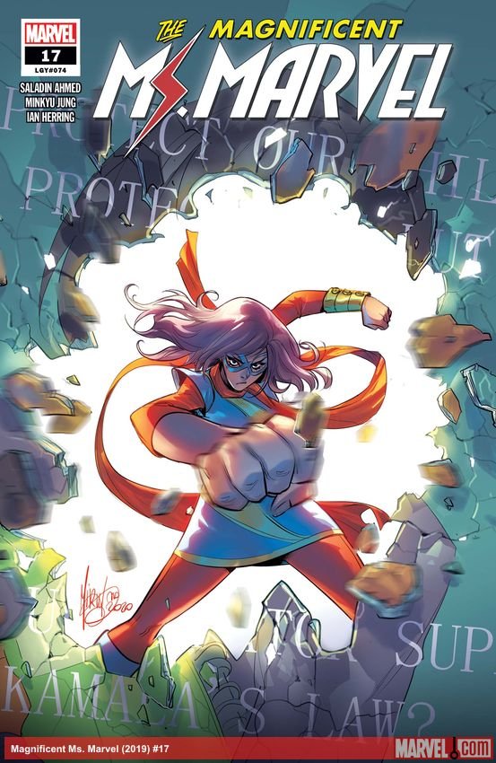 Cover of Magnificent Ms. Marvel (2019) - #17