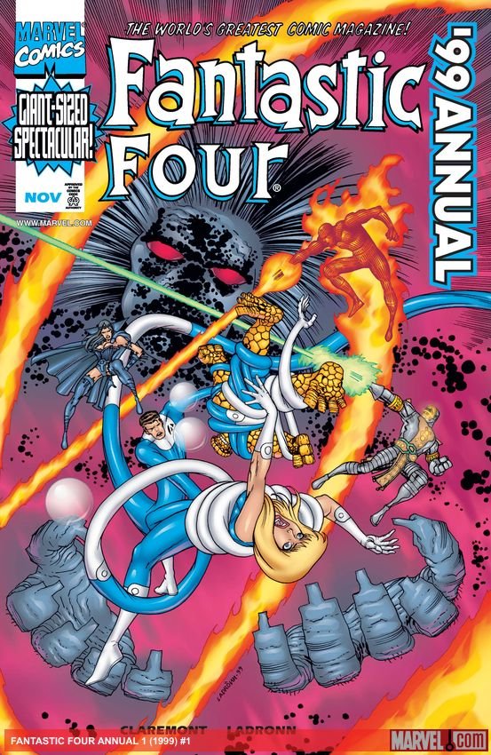 Cover of Fantasic Four Annual (1999) - #1