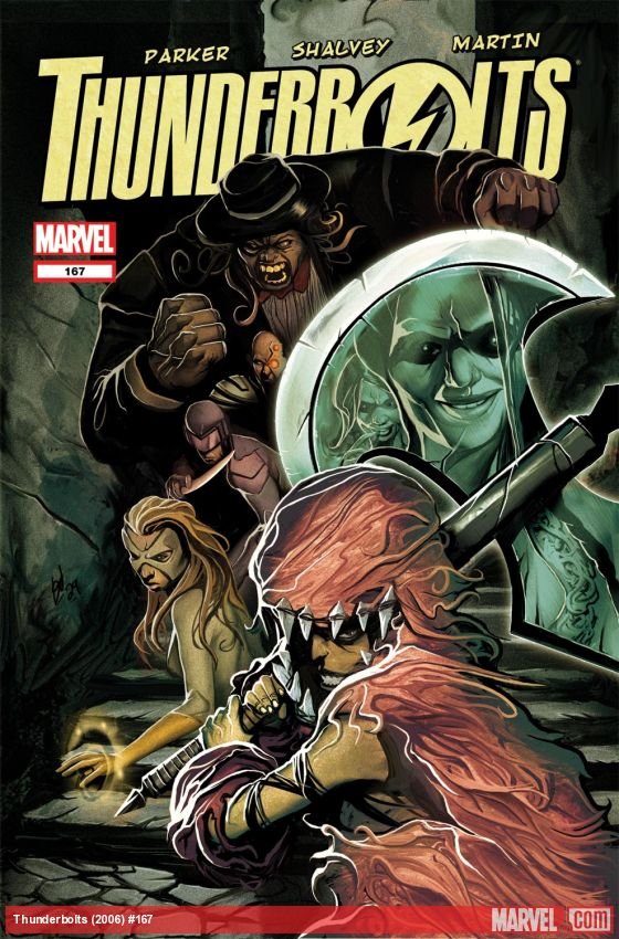 Cover of Thunderbolts (2006) - #167