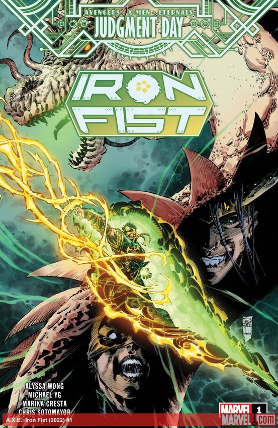 Cover of A.x.e.: Iron Fist (2022) - #1