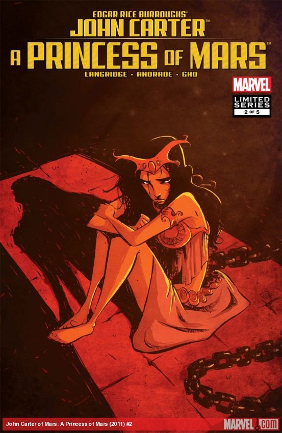 Cover of John Carter: A Princess Of Mars (2011) - #2