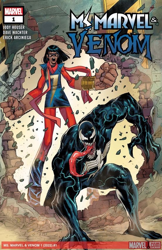 Cover of Ms. Marvel & Venom (2022) - #1