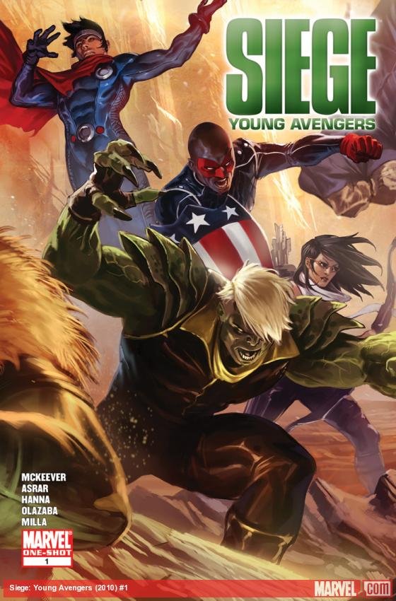 Cover of Siege: Young Avengers (2010) - #1