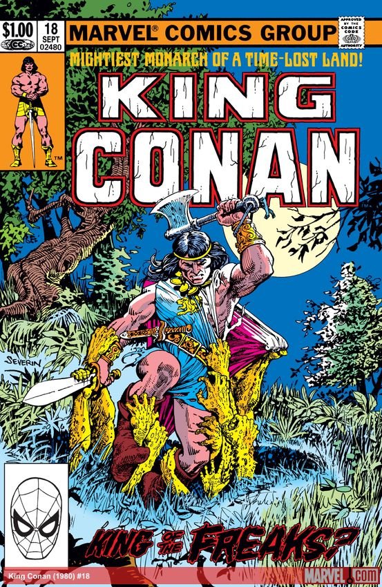 Cover of King Conan (1980) - #18