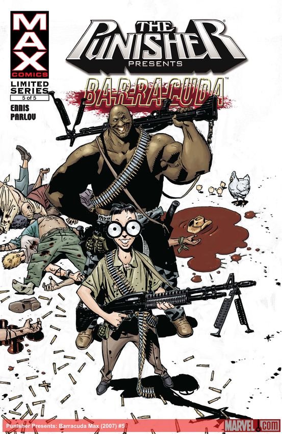 Cover of Punisher Presents: Barracuda Max (2007) - #5