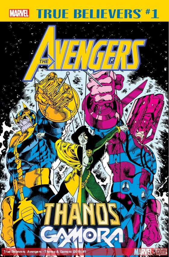 Cover of True Believers: Avengers - Thanos & Gamora (2019) - #1