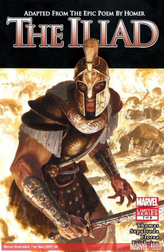 Cover of Marvel Illustrated: The Iliad (2007) - #7