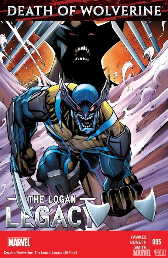 Cover of Death Of Wolverine: The Logan Legacy (2014) - #5