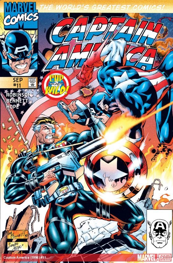 Cover of Captain America (1996) - #11