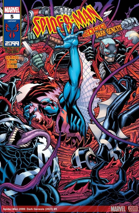 Cover of Spider-Man 2099: Dark Genesis (2023) - #5
