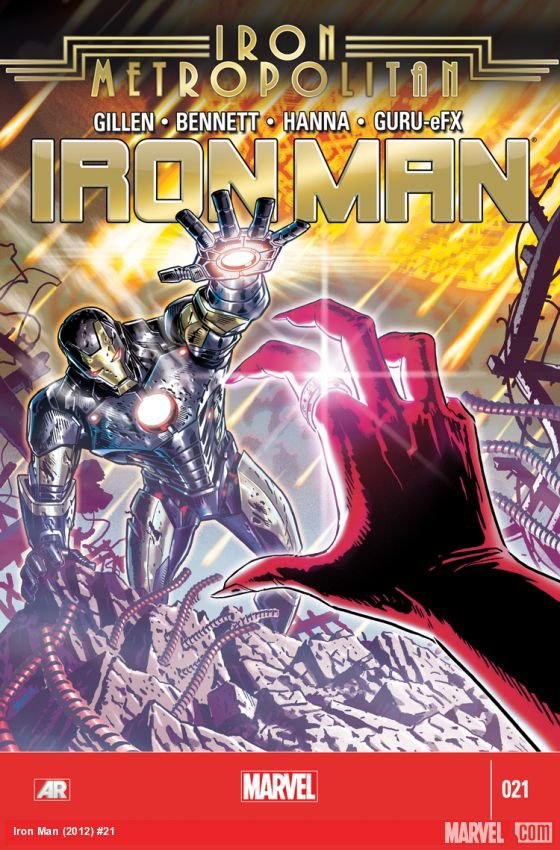Cover of Iron Man (2012) - #21
