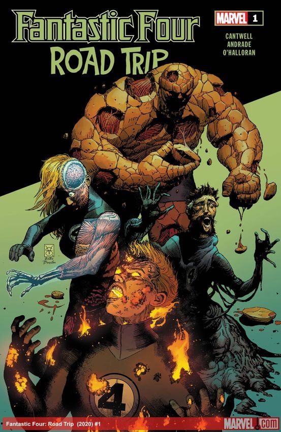 Cover of Fantastic Four: Road Trip (2020) - #1