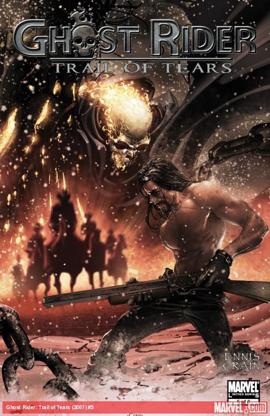 Cover of Ghost Rider: Trail Of Tears (2007) - #5