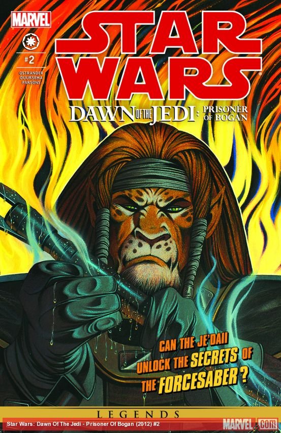 Cover of Star Wars: Dawn Of The Jedi - Prisoner Of Bogan (2012) - #2