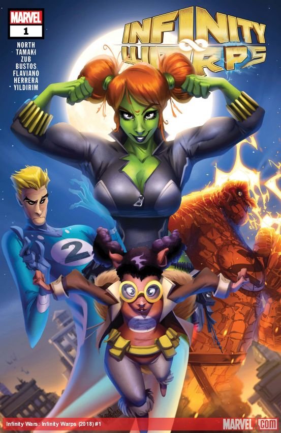 Cover of Infinity Wars: Infinity Warps (2018) - #1