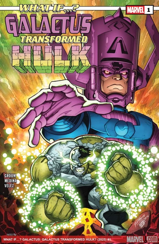 Cover of What If…? Galactus: Galactus Transformed Hulk? (2025) - #1