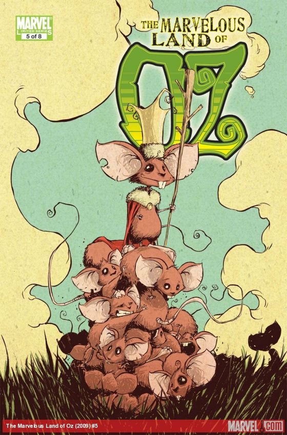 Cover of The Marvelous Land Of Oz (2009) - #5