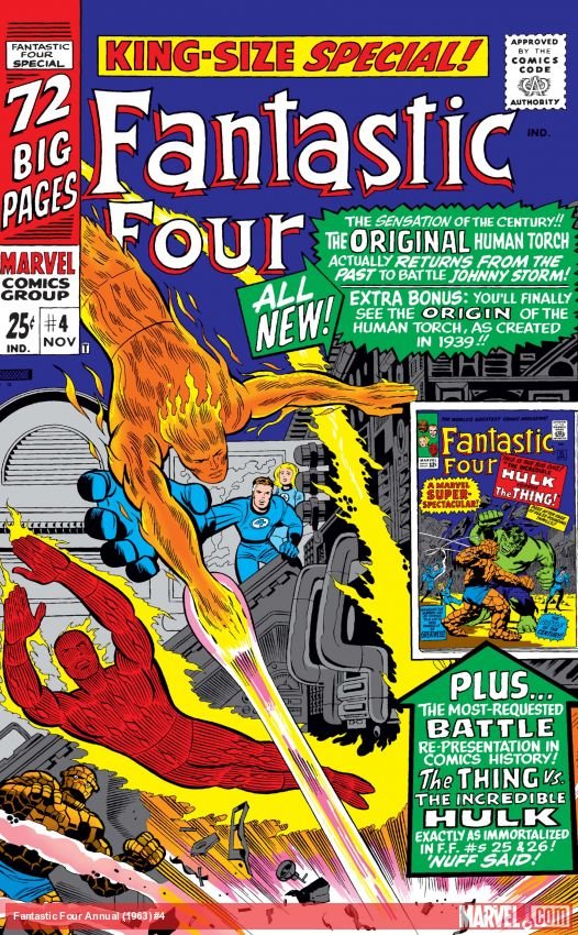 Cover of Fantastic Four Annual (1963) - #4