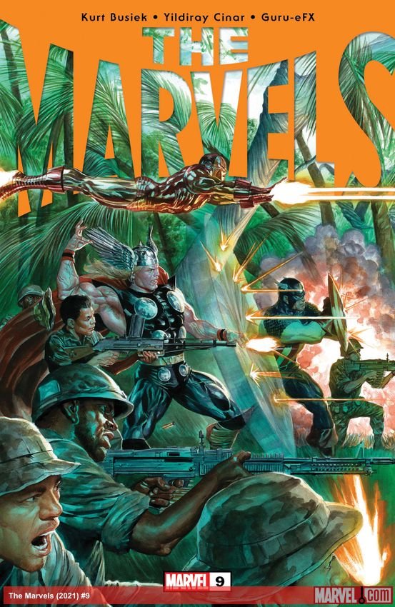 Cover of The Marvels (2021) - #9