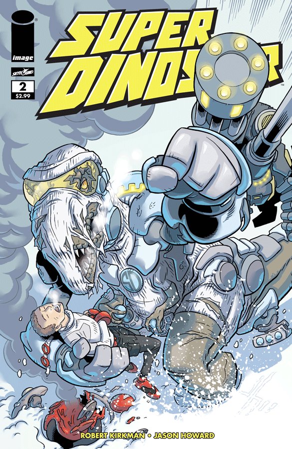 Cover of Super Dinosaur (2011) - #2