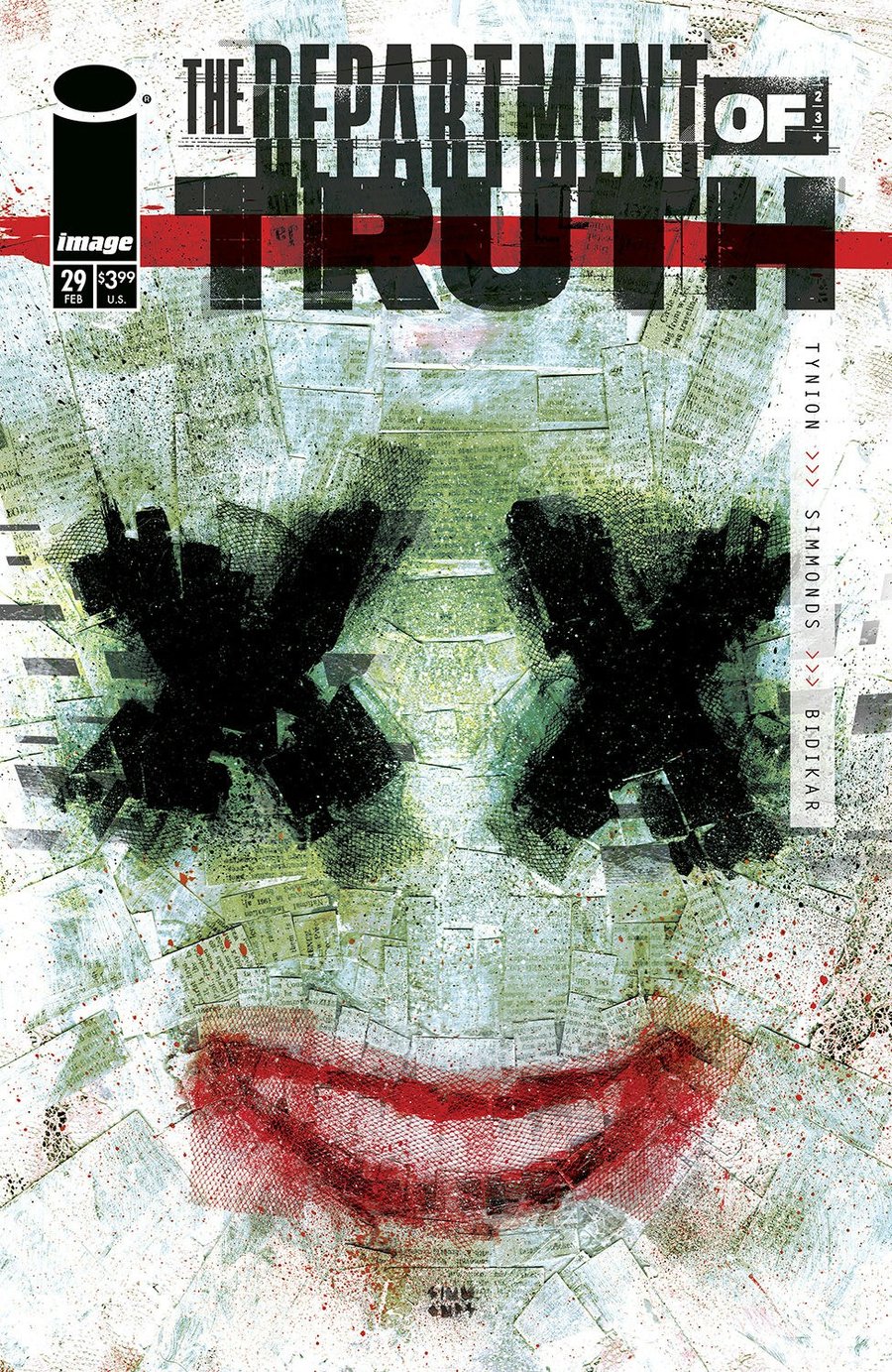 Cover of The Department of Truth (2020) - #29
