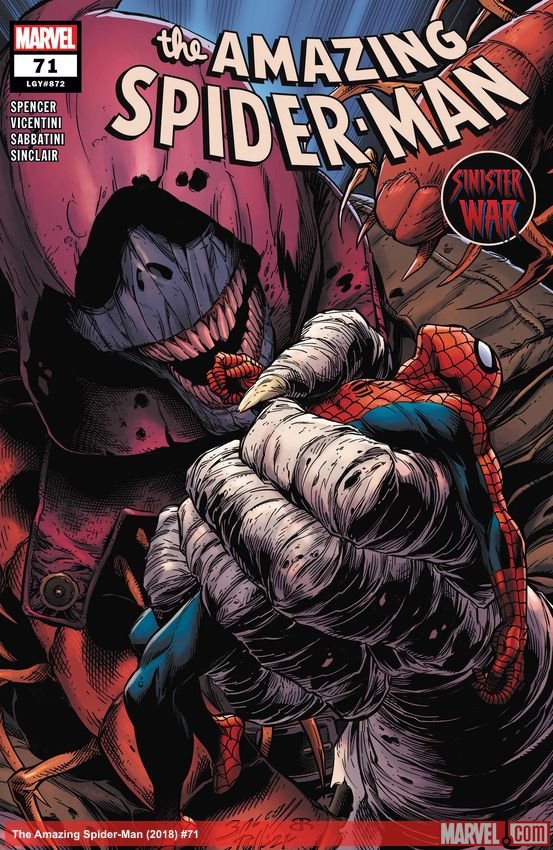 Cover of The Amazing Spider-Man (2018) - #71