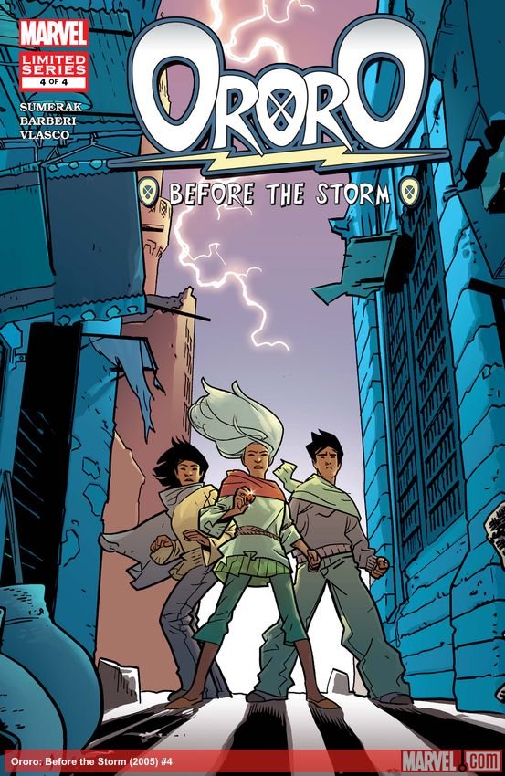 Cover of Ororo: Before The Storm (2005) - #4