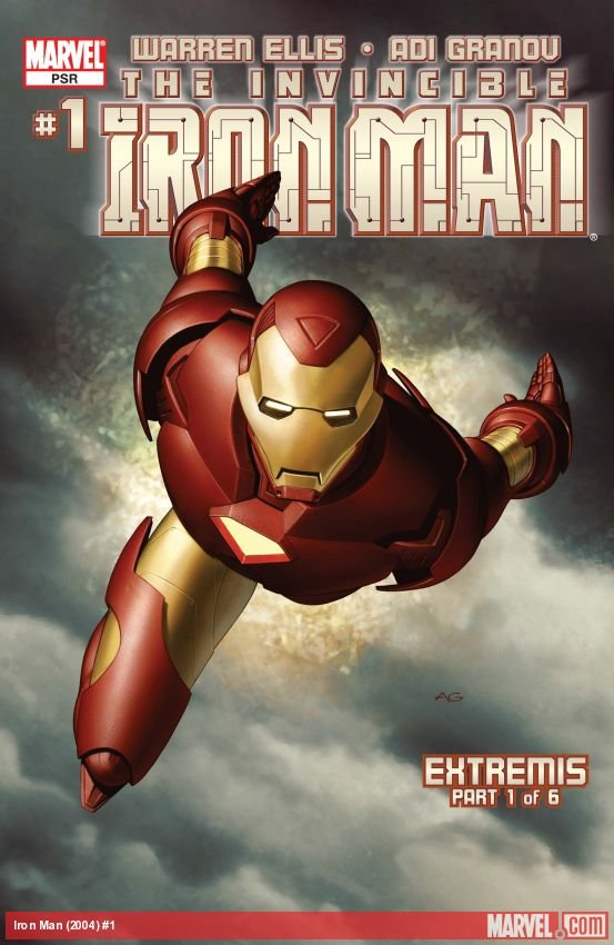 Cover of The Invincible Iron Man (2004) - #1