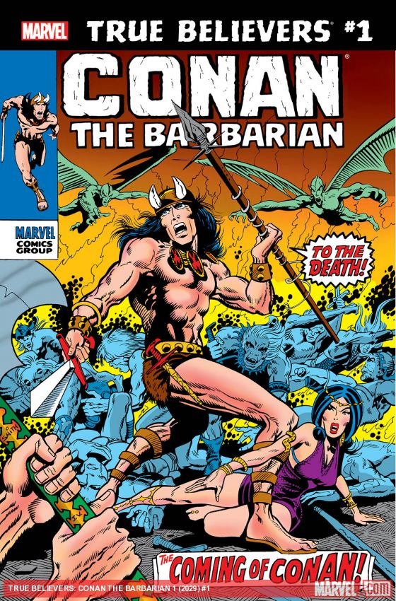 Cover of True Believers: Conan the Barbarian (2019) - #1