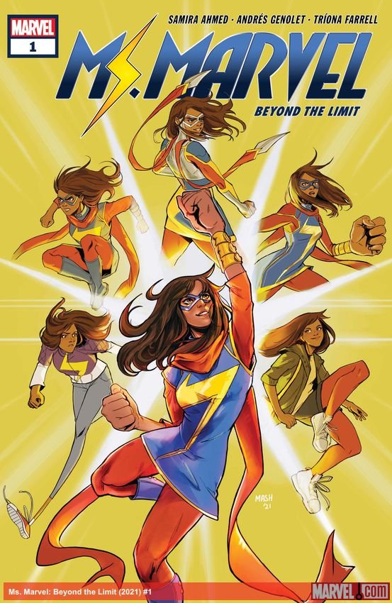 Cover of Ms. Marvel: Beyond The Limit (2021) - #1
